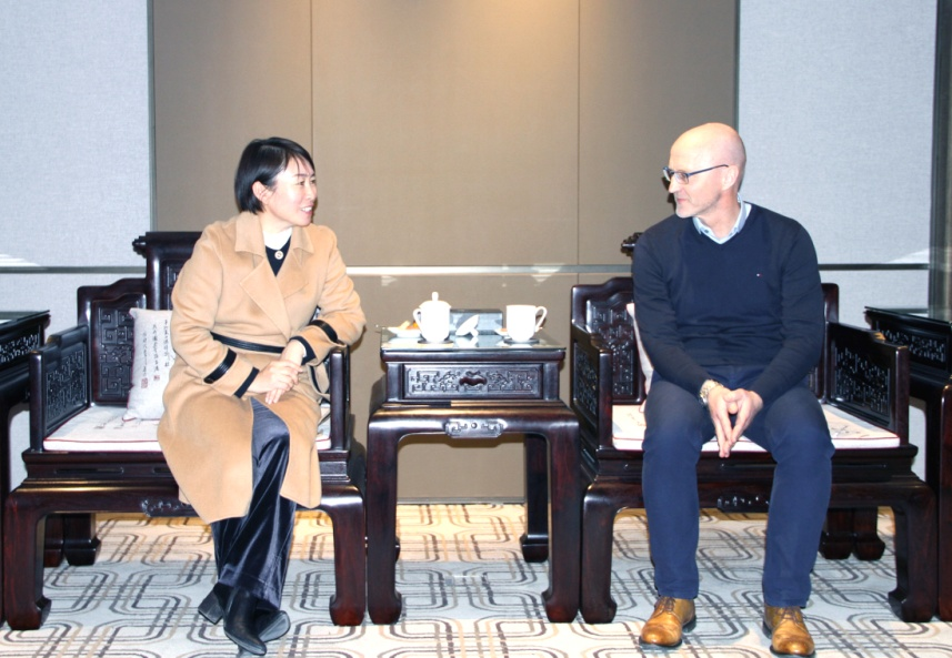 市委常委、臨朐縣委書記劉艷芳會見德國曼胡默爾集團(tuán)客人